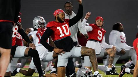 Xavier Johnson revels in being Ohio State football's Block O .